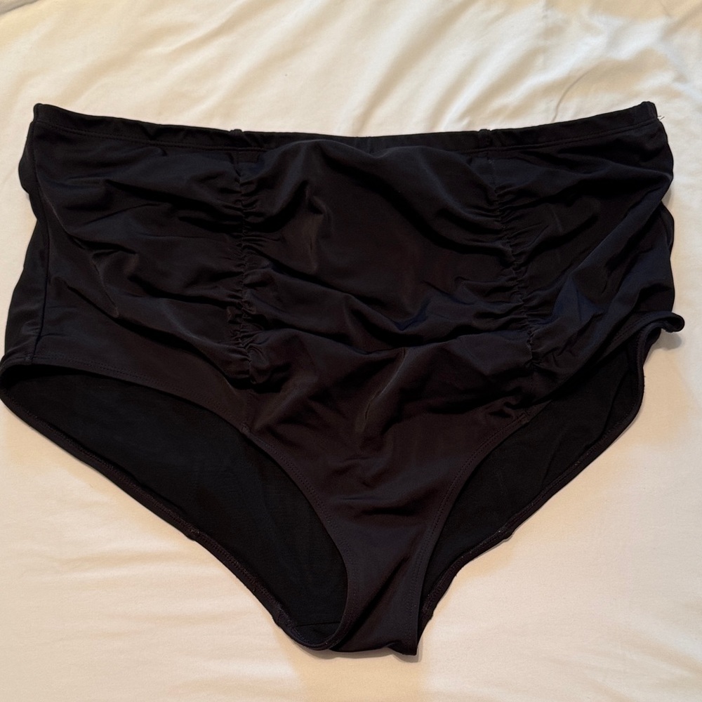 Torrid Black Swim Bottoms